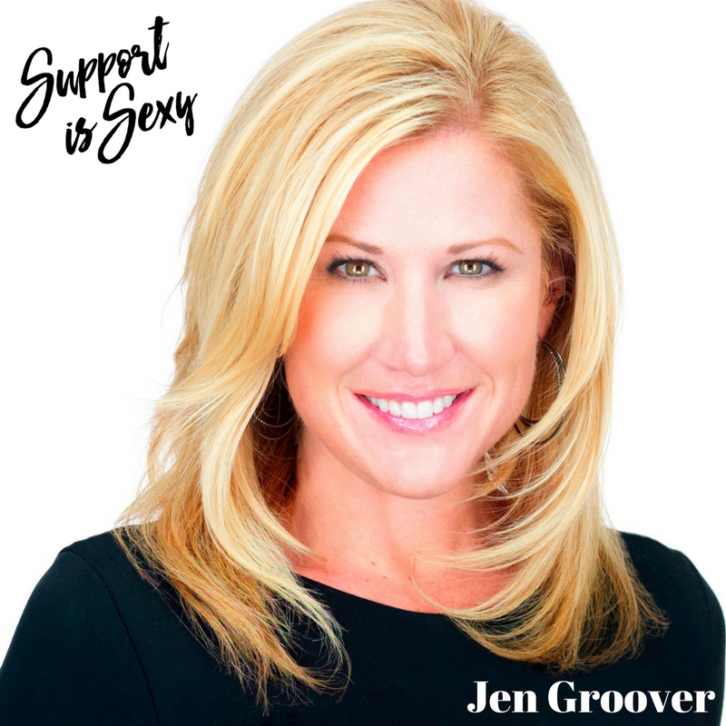 Episode 109 - Jen Groover - Support is Sexy podcast image