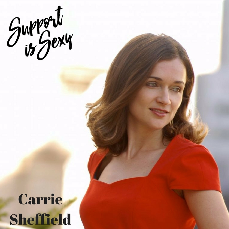 Episode 131 - Carrie Sheffield - Support is Sexy podcast image