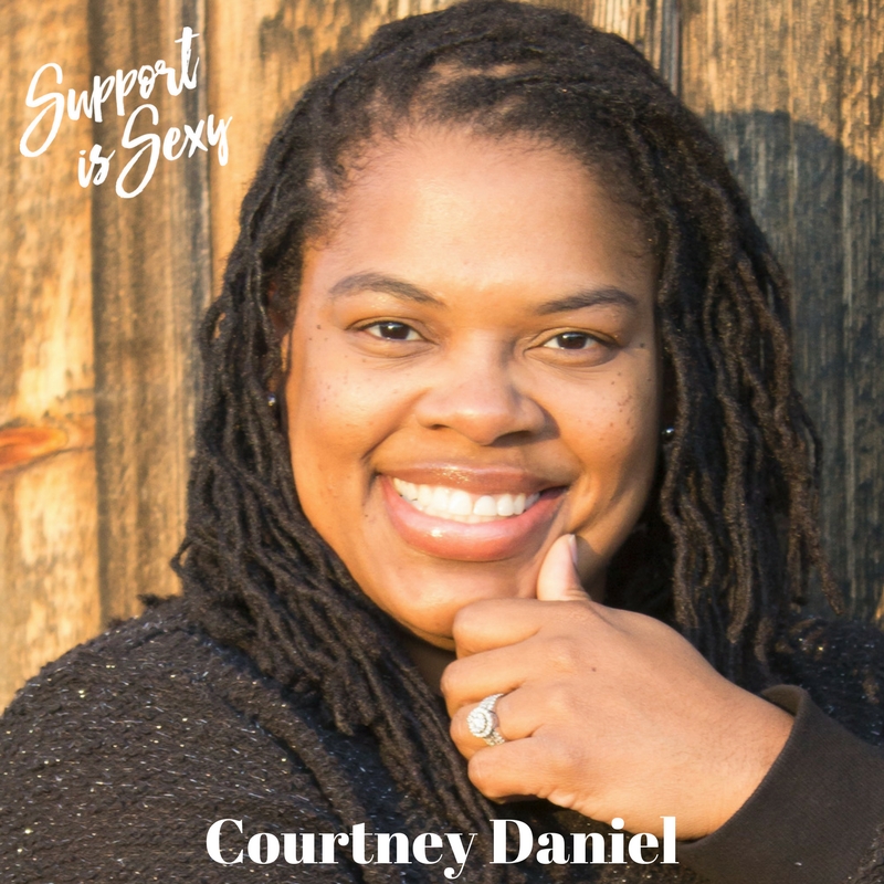 Episode 213 - Courtney Daniel - Support is Sexy podcast image