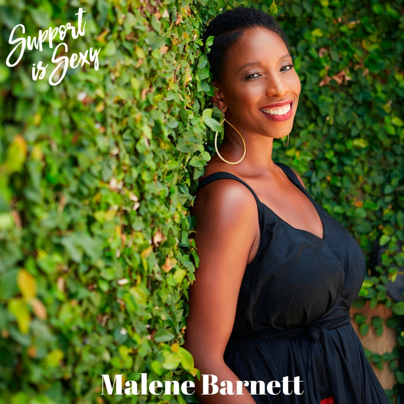 Episode 215 - Malene Barnett - Support is Sexy podcast image