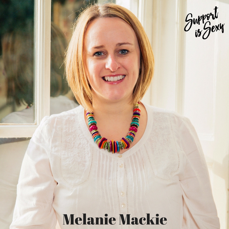 Episode 252 - Melanie Mackie - Support is Sexy podcast image