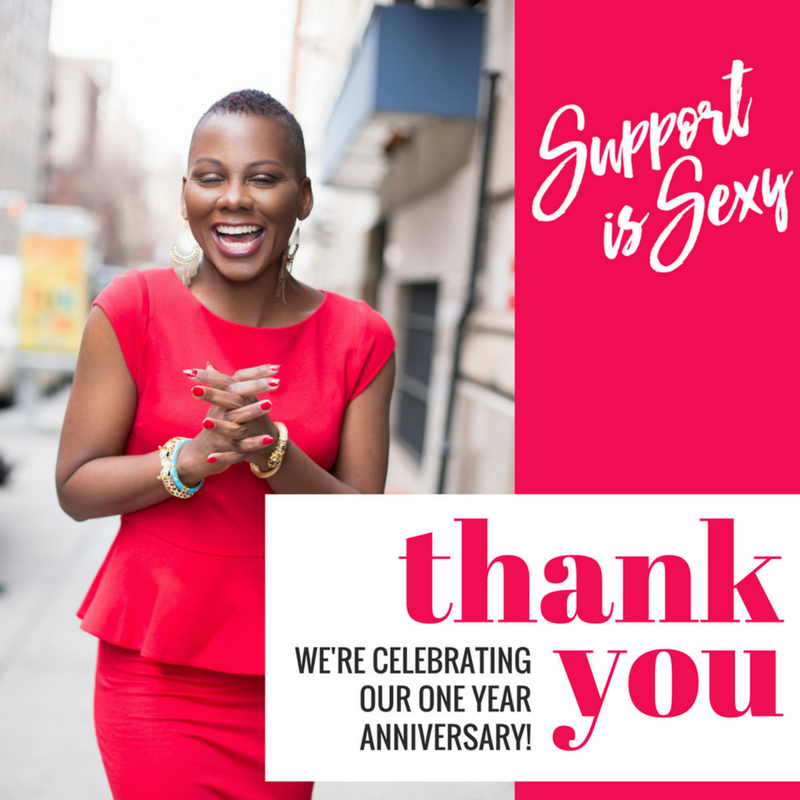 Celebrating Our One Year Anniversary! It Would NOT Be Possible Without YOU!