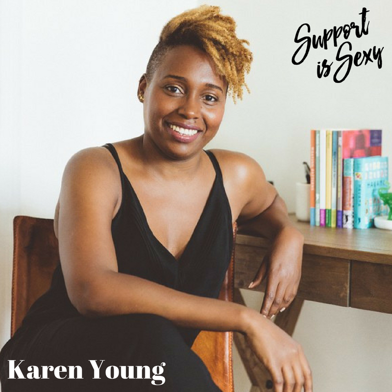 Episode 261 - Karen Young - Support is Sexy podcast image