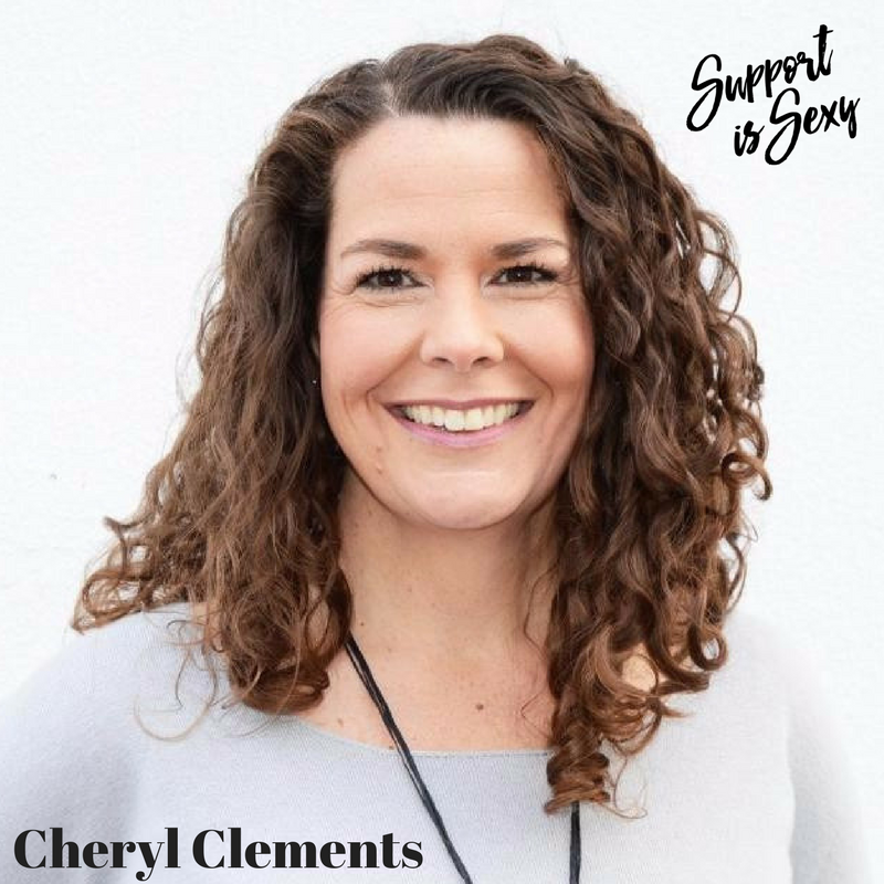Episode 323 - Cheryl Clements - Support is Sexy podcast image