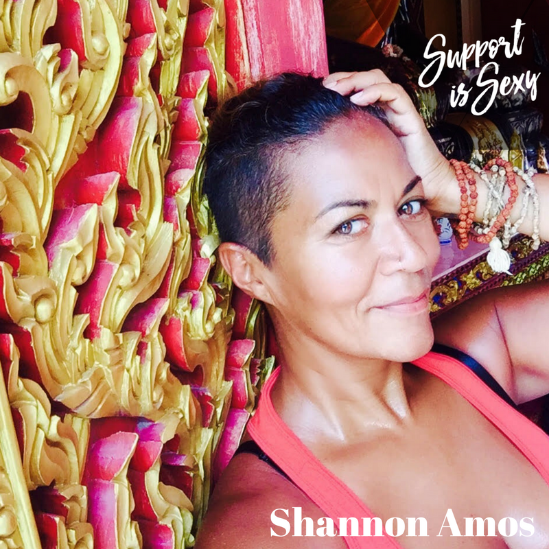 Episode 359 - Shannon Amos - Support is Sexy podcast image - 2