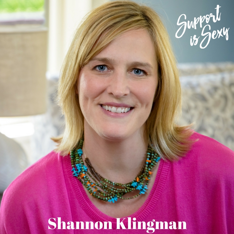 Episode 407 - Shannon Klingman - Support is Sexy podcast image