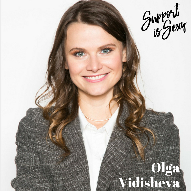 Episode 480 - Olga Vidisheva - Support is Sexy podcast image