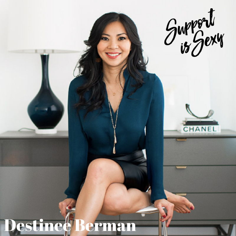 Episode 493 - Destinee Berman - Support is Sexy podcast image