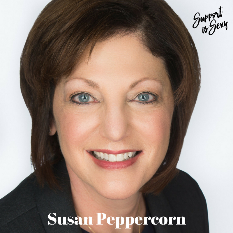 Episode 496 - Susan Peppercorn - Support is Sexy podcast image