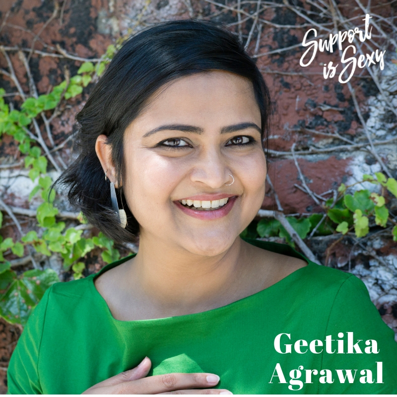 Episode 545 - Geetika Agrawal - Support is Sexy podcast image