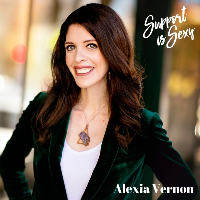 Episode 589 - Alexia Vernon - Support is Sexy podcast image
