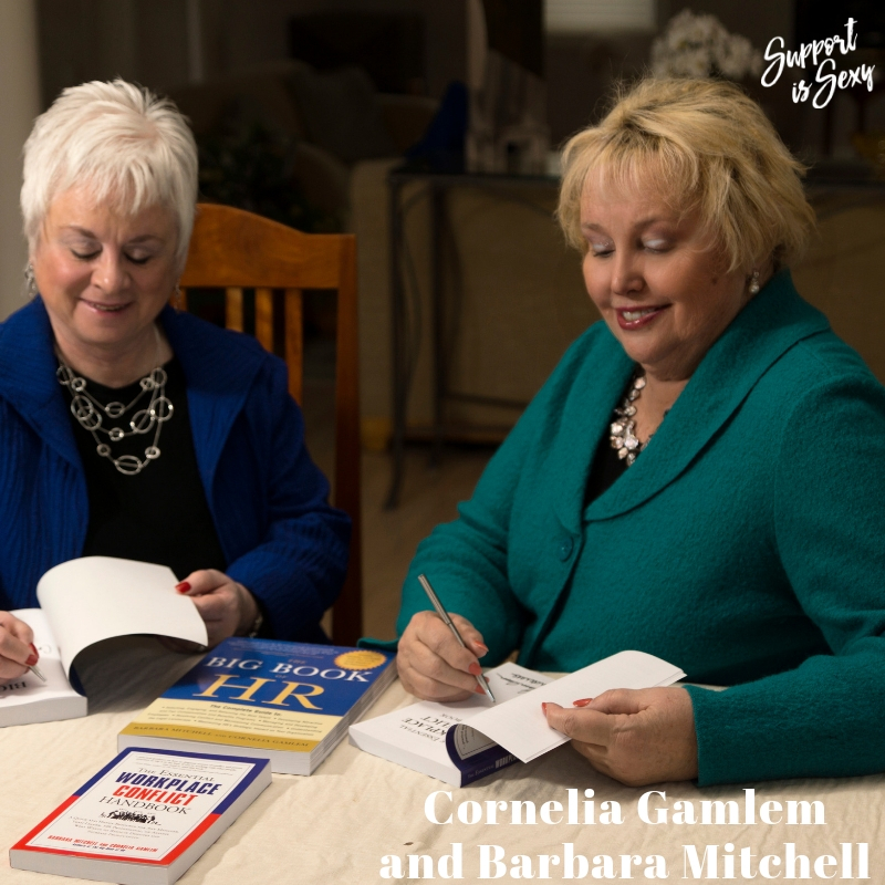 Episode 590 - Cornelia Gamlem and Barbara Mitchell - Support is Sexy podcast image