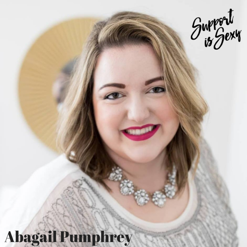 Episode 596 - Abagail Pumphrey - Support is Sexy podcast image