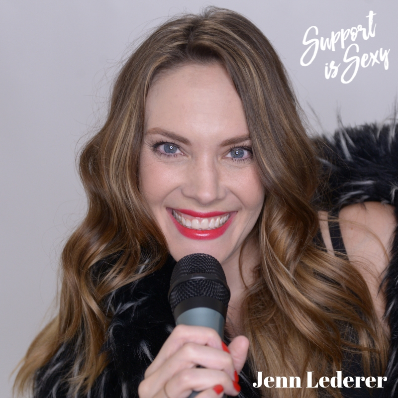 Episode 610 - Jenn Lederer - Support is Sexy podcast image