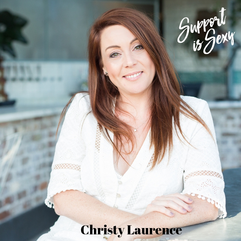 Episode 613 - Christy Laurence - Support is Sexy podcast image