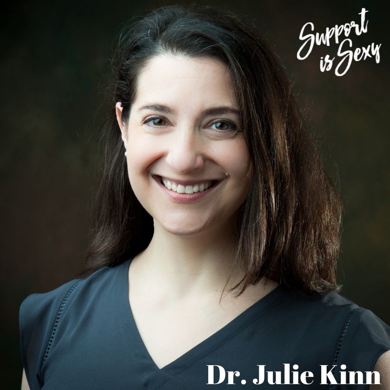 Episode 645 - Dr. Julie Kinn - Support is Sexy podcast image