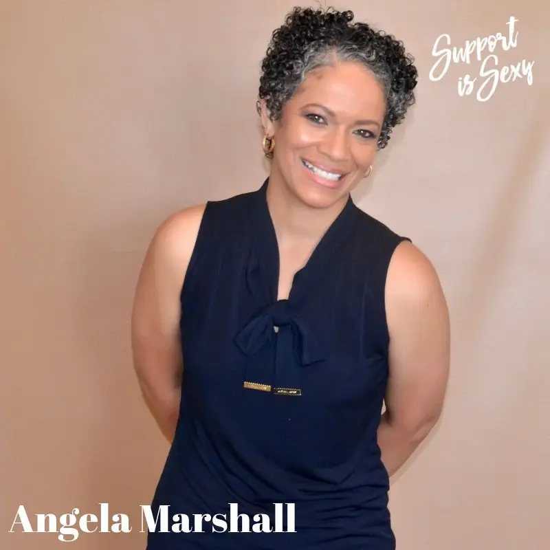 Episode 649 - Angela Marshall - Support is Sexy podcast image