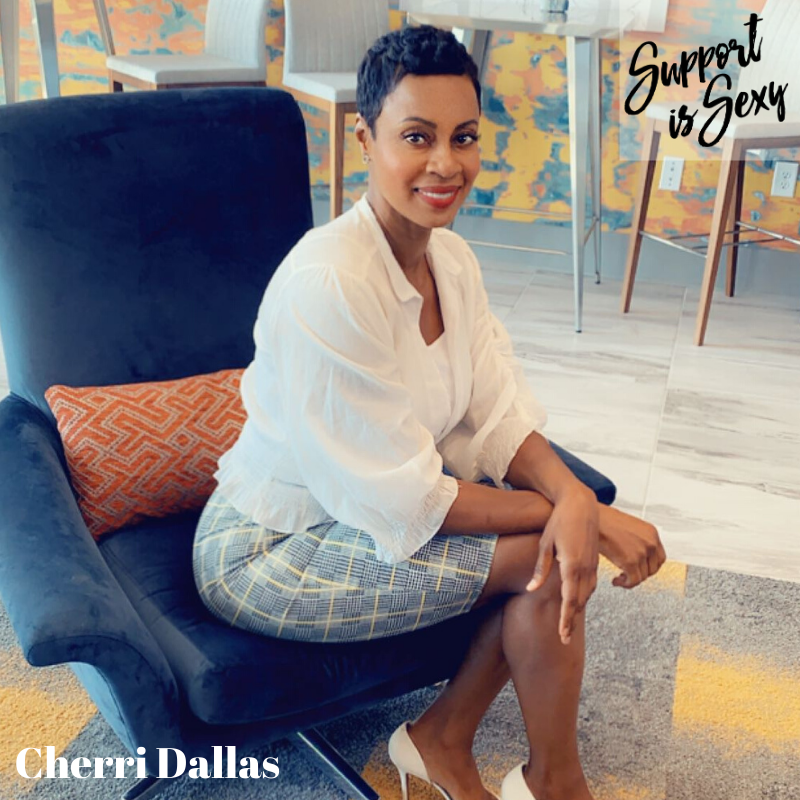 Episode 695 - Cherri Dallas - Support is Sexy podcast image