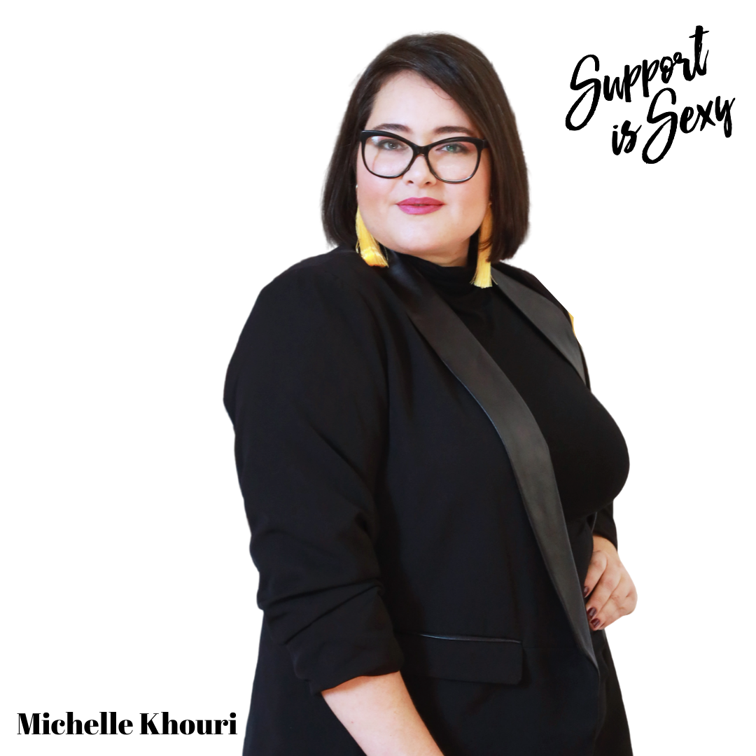 Episode 715 - Michelle Khouri - Support is Sexy Podcast image-v2