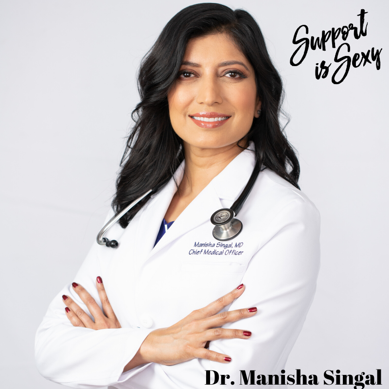Epsisode 707 - Dr. Manisha Singal - Support is Sexy podcast image